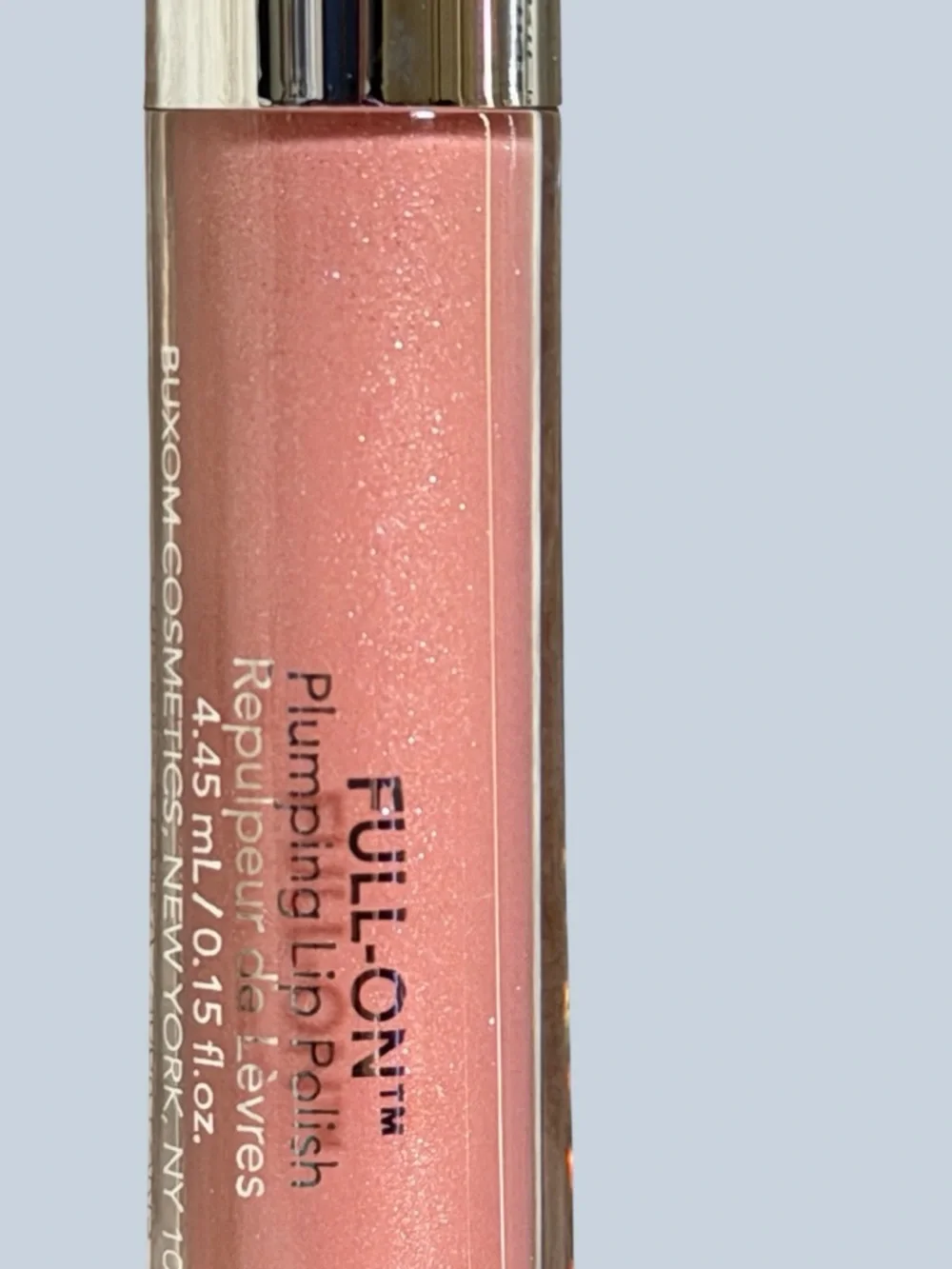 Buxom Full-On Plumping Lip Polish — White Russian Sparkle (Pink)